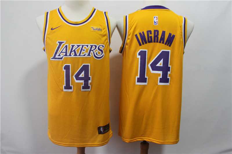 Lakers 14 Brandon Ingram Gold 2018 19 Nike Swingman Jersey,We sell and wholesale Lakers 14 Brandon Ingram Gold 2018 19 Nike Swingman Jersey on line form chian!